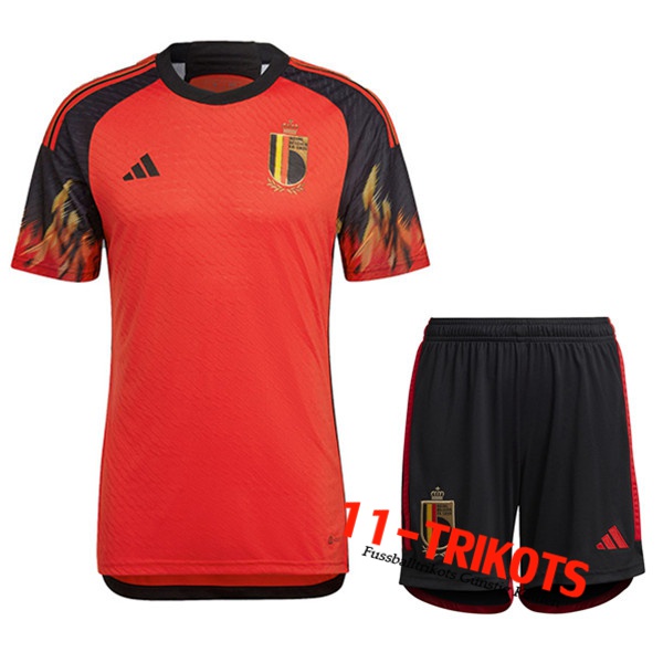 Belgien Heimtrikot + Shorts 2022/2023