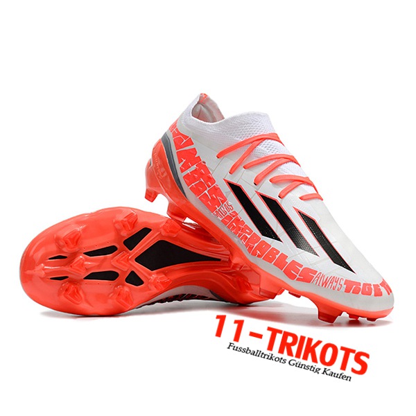 Adidas Fussballschuhe X Speedportal .1 2022 World Cup Boots FG Weiß/Rot