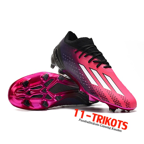 Adidas Fussballschuhe X Speedportal .1 2022 World Cup Boots FG lila/Rosa
