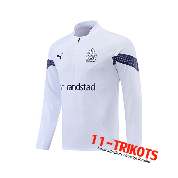 Marseille Training Sweatshirt Weiß 2022/2023