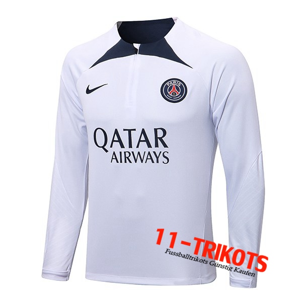 PSG Training Sweatshirt Weiß 2022/2023