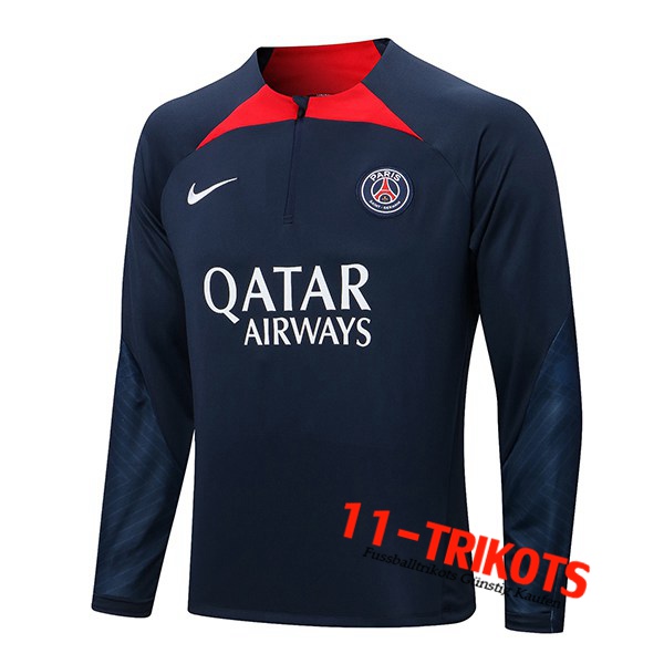 PSG Training Sweatshirt Navy blau 2022/2023