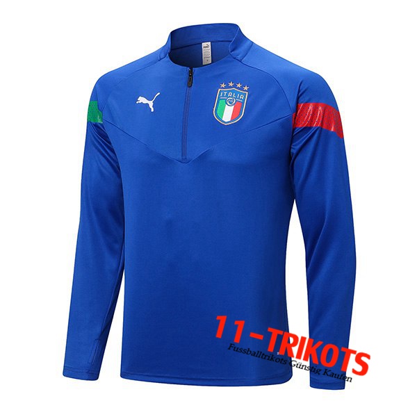 Italien Training Sweatshirt Blau 2022/2023