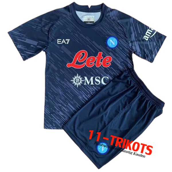 Neues SSC Neapel Kinder Third Trikot 2022/2023