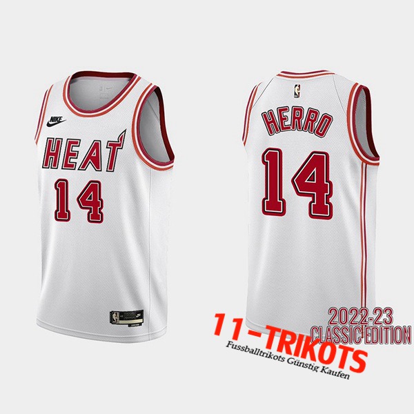 Miami Heat Trikots (HERRO #14) 2022/23 Weiß
