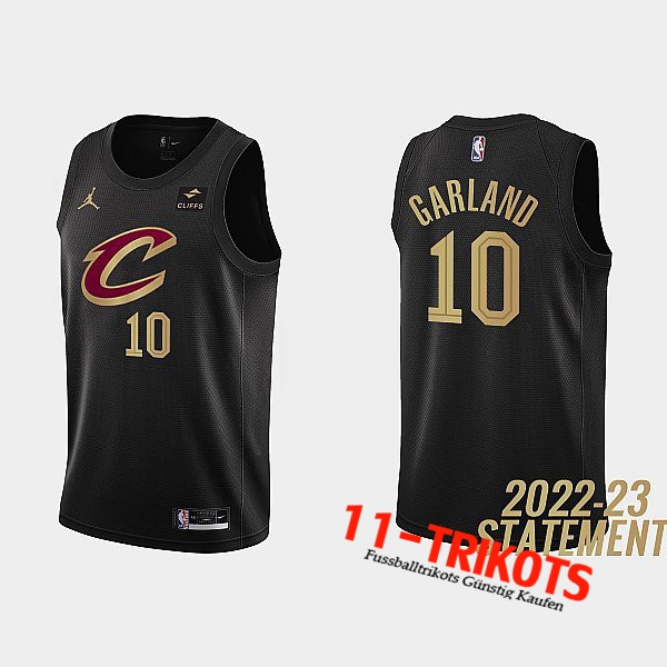 Cleveland Cavaliers Trikots (GARLAND #10) 2022/23 Schwarz