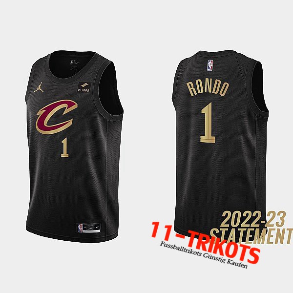 Cleveland Cavaliers Trikots (RONDO #1) 2022/23 Schwarz