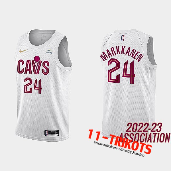 Cleveland Cavaliers Trikots (MARKKANEN #24) 2022/23 Weiß