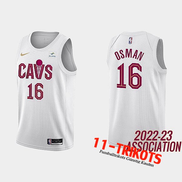 Cleveland Cavaliers Trikots (OSMAN #16) 2022/23 Weiß