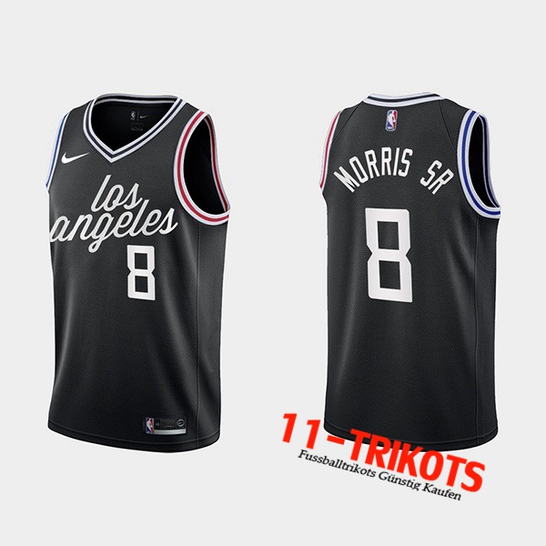 Los Angeles Clippers Trikots (MORRIS SR #8) 2022/23 Schwarz