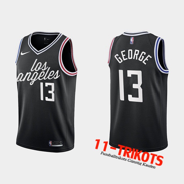 Los Angeles Clippers Trikots (GEORGE #13) 2022/23 Schwarz