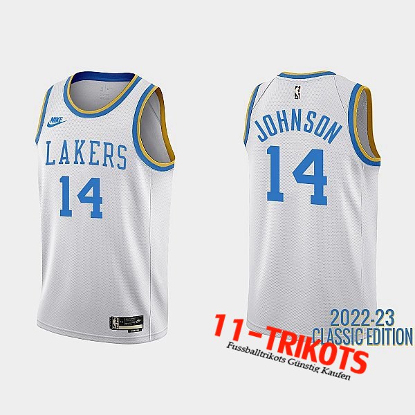 Los Angeles Lakers Trikots (JOHNSON #14) 2022/23 Weiß