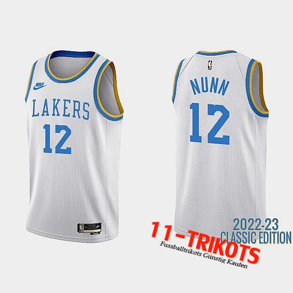 Los Angeles Lakers Trikots (NUNN #12) 2022/23 Weiß