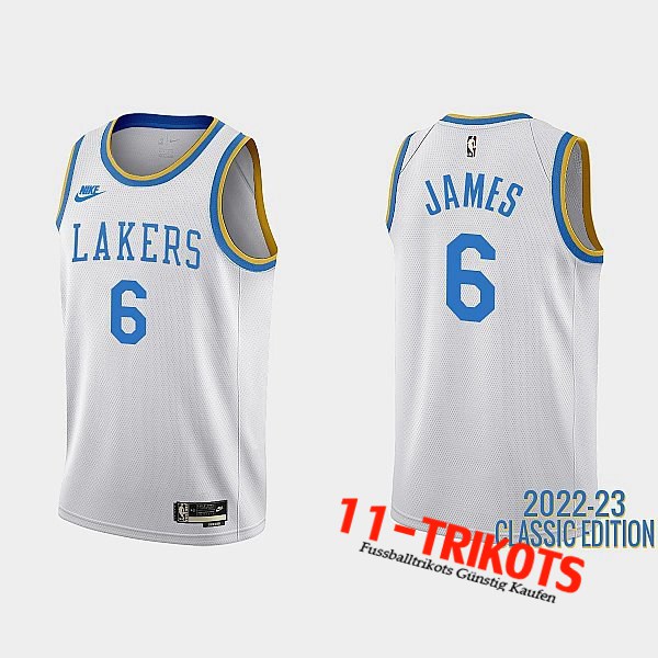 Los Angeles Lakers Trikots (JAMES #6) 2022/23 Weiß