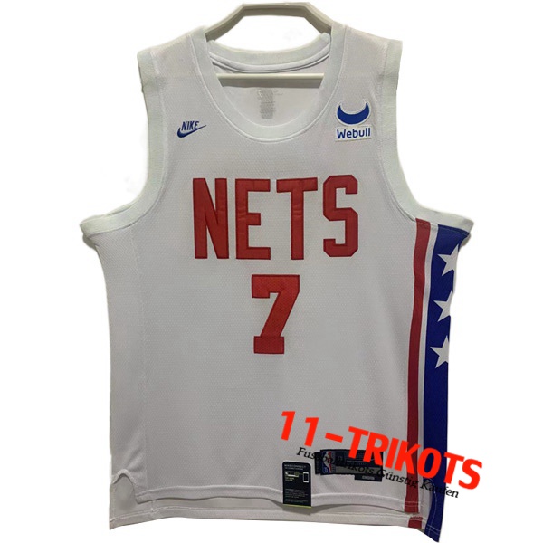 Brooklyn Nets Trikots (DURANT #7) 2022/23 Weiß
