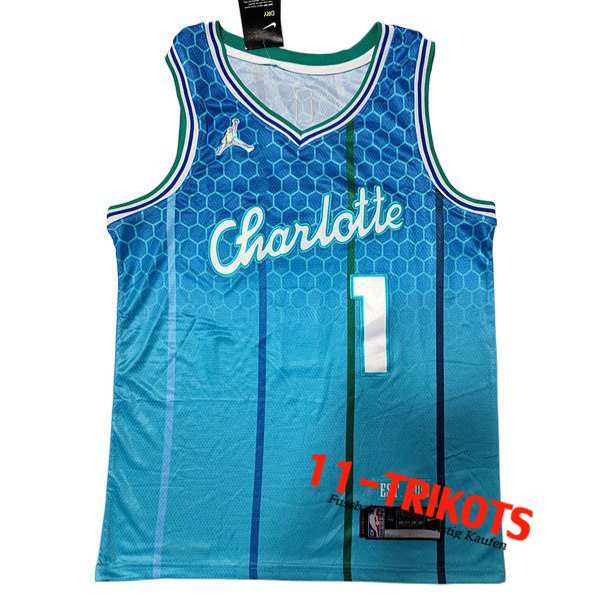 Charlotte Hornets Trikots (BALL #1) 2022/23 Blau