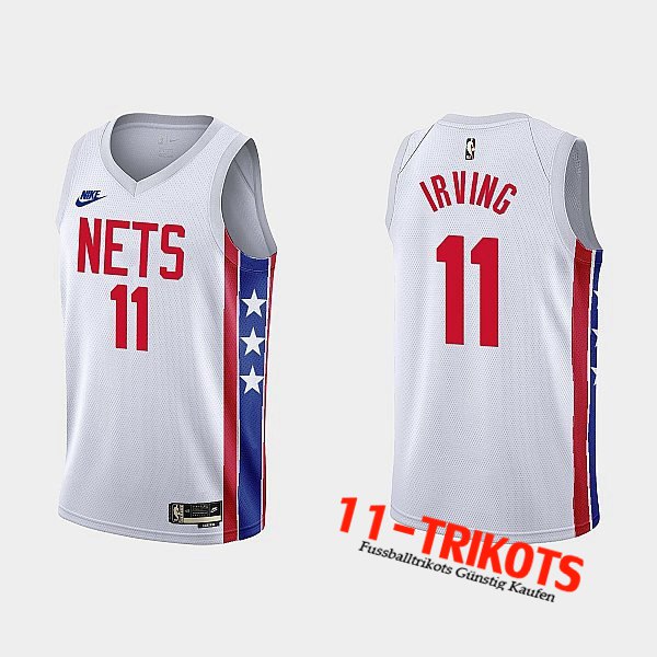 Brooklyn Nets Trikots (IRVING #11) 2022/23 Weiß