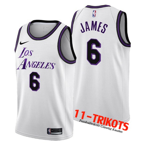 Los Angeles Lakers Trikots (JAMES #6) 2022/23 Weiß