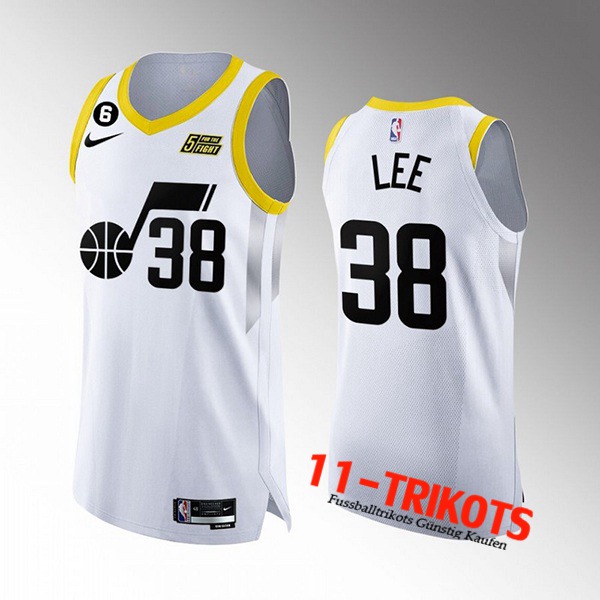 Utah Jazz Trikots (LEE #38) 2022/23 Weiß