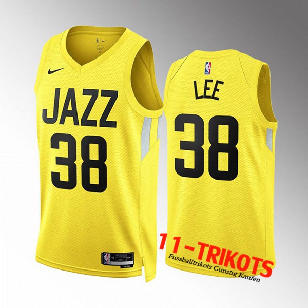 Utah Jazz Trikots (LEE #38) 2022/23 Gelb