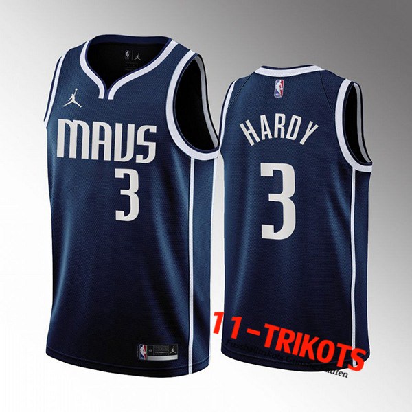 Dallas Mavericks Trikots (HARDY #3) 2022/23 Navy blau