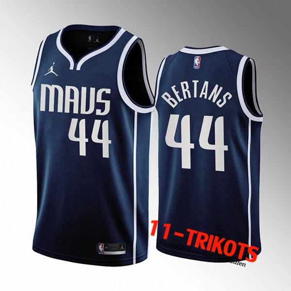 Dallas Mavericks Trikots (BERTANS #44) 2022/23 Navy blau