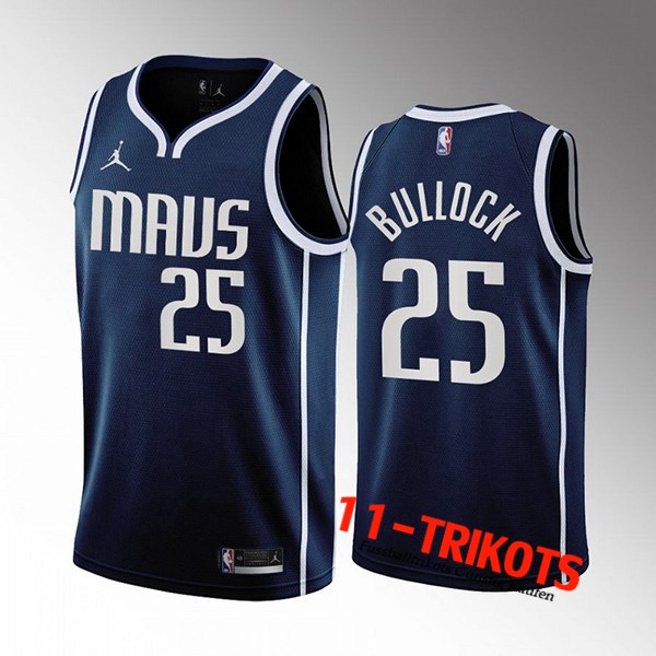 Dallas Mavericks Trikots (BULLOCK #25) 2022/23 Navy blau