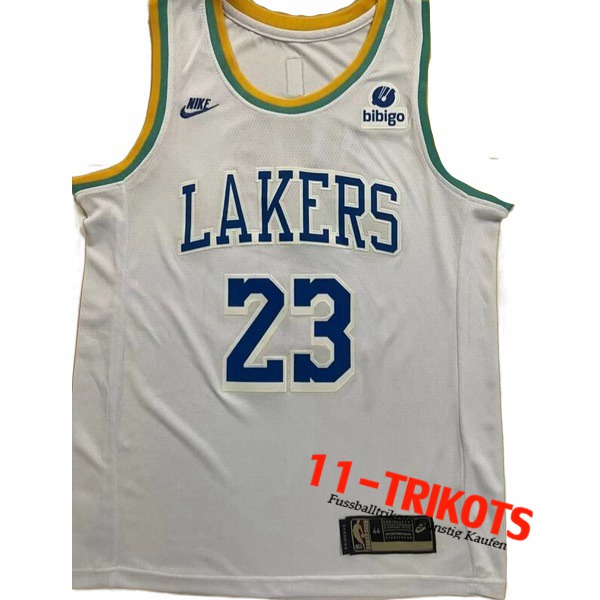 Los Angeles Lakers Trikots (JAMES #23) 2022/23 Weiß