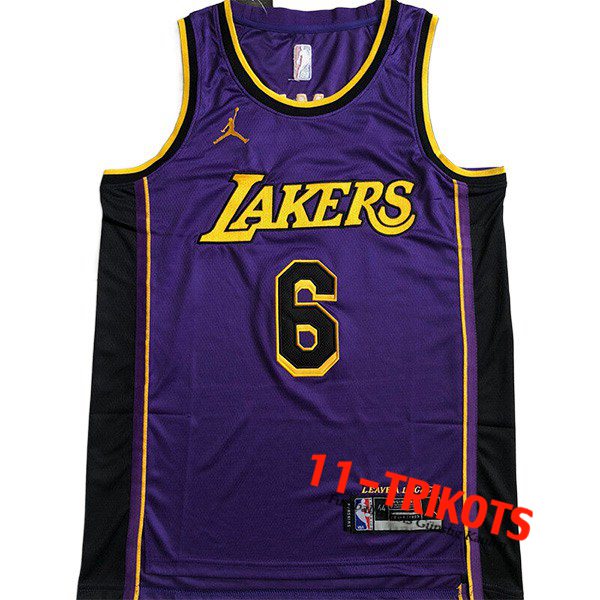 Los Angeles Lakers Trikots (JAMES #6) 2022/23 lila