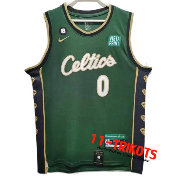 Boston Celtics Trikots (TATUM #0) 2022/23 Grün