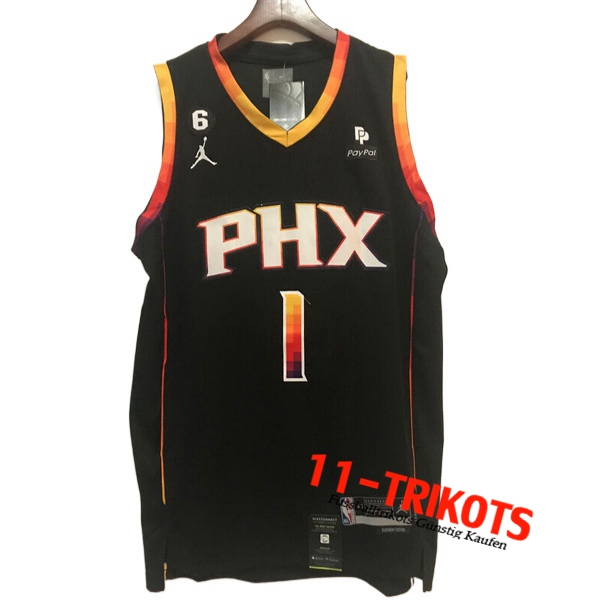 Phoenix Suns Trikots(BOOKER #1) 2022/23 Schwarz