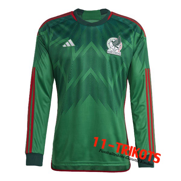 Neues Mexiko Heimtrikot Langarm 2022/2023