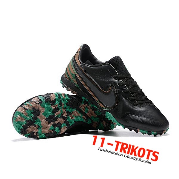 Nike Fussballschuhe Tiempo Streetgato Schwarz