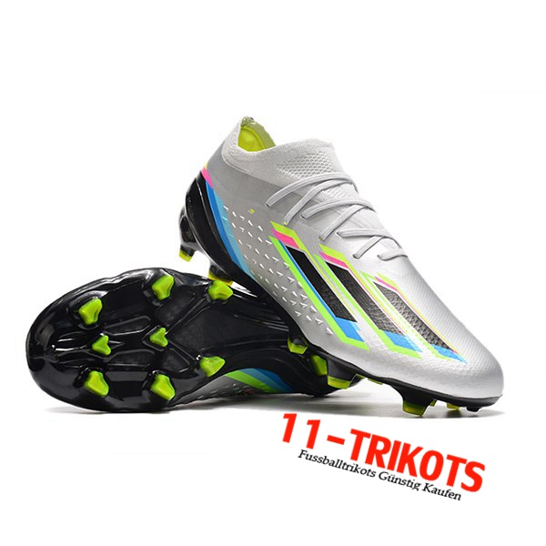 Adidas Fussballschuhe X Speedportal .1 2022 World Cup Boots FG Hellgrau