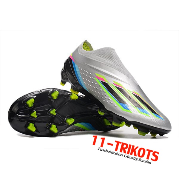 Adidas Fussballschuhe X Speedportal .1 2022 World Cup Boots FG Hellgrau