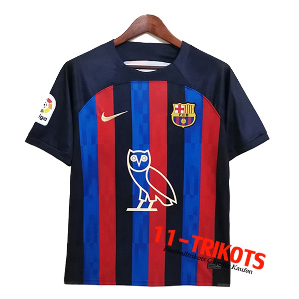 Neues FC Barcelona Fussball Trikots Drake The Classic 2022/2023