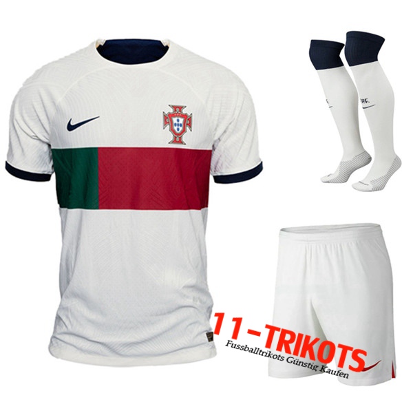 Portugal Auswärtstrikot (Shorts + Socken) 2022/2023