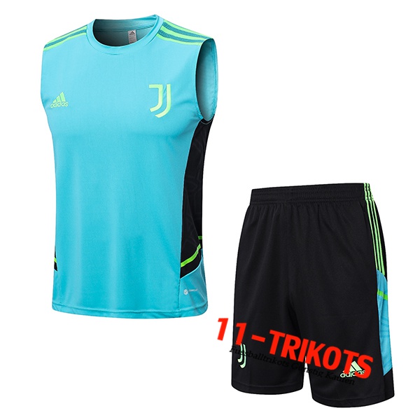 Juventus Trainingstrikot + Shorts Grün 2022/2023