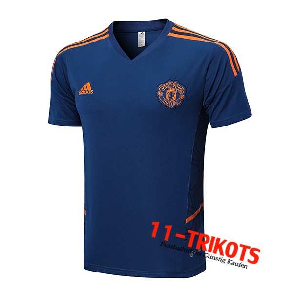 Manchester United Trainingstrikot Navy blau 2022/2023