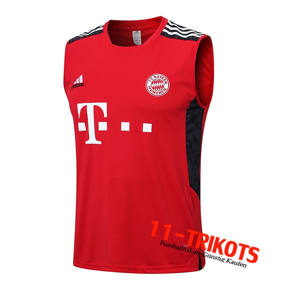 Bayern München Trainings-Tanktop Rot 2022/2023