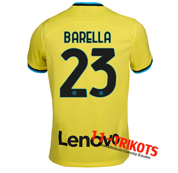 Inter Milan (BARELLA #23) 2022/2023 Third Trikot