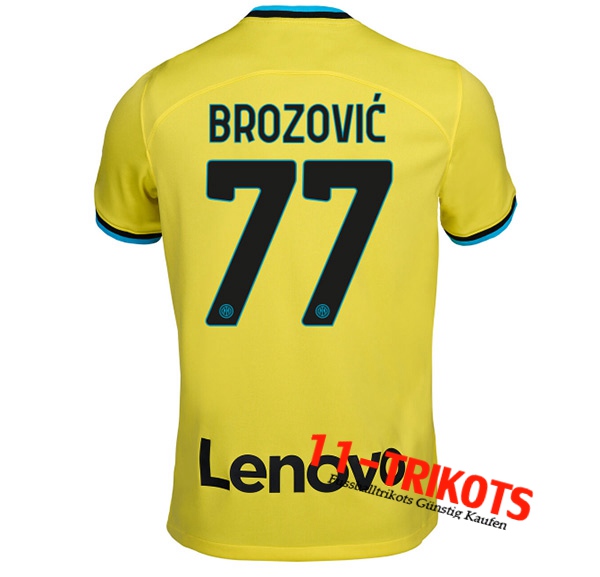 Inter Milan (BROZOVIĆ #77) 2022/2023 Third Trikot