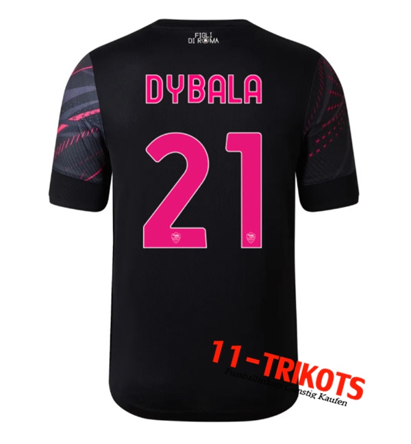 AS Rom (DYBALA #21) 2022/2023 Third Trikot