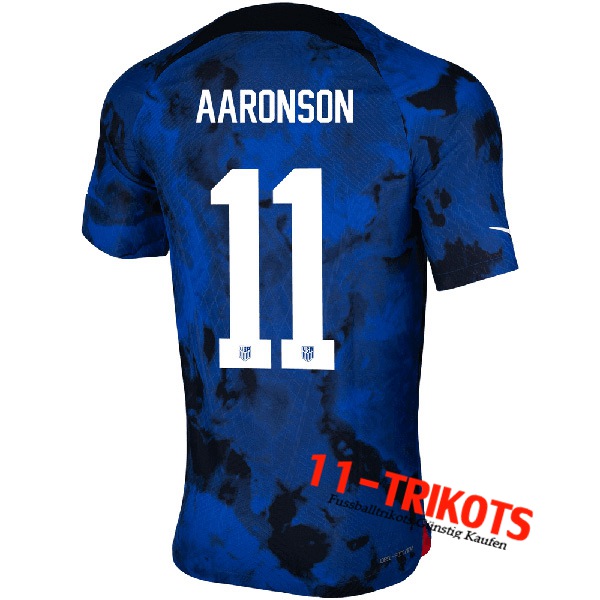 USA (AARONSON #11) 2022/2023 Auswärtstrikot