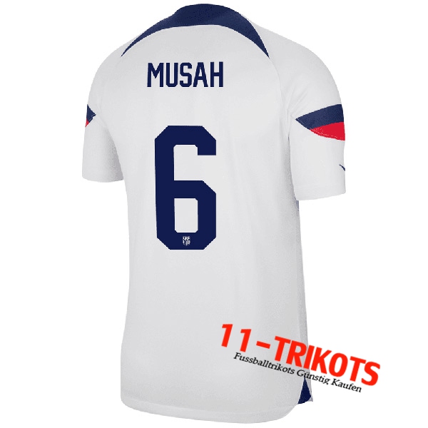 USA (MUSAH #6) 2022/2023 Heimtrikot