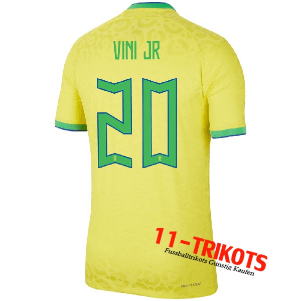 Brasilien (VINI JR #20) 2022/2023 Heimtrikot