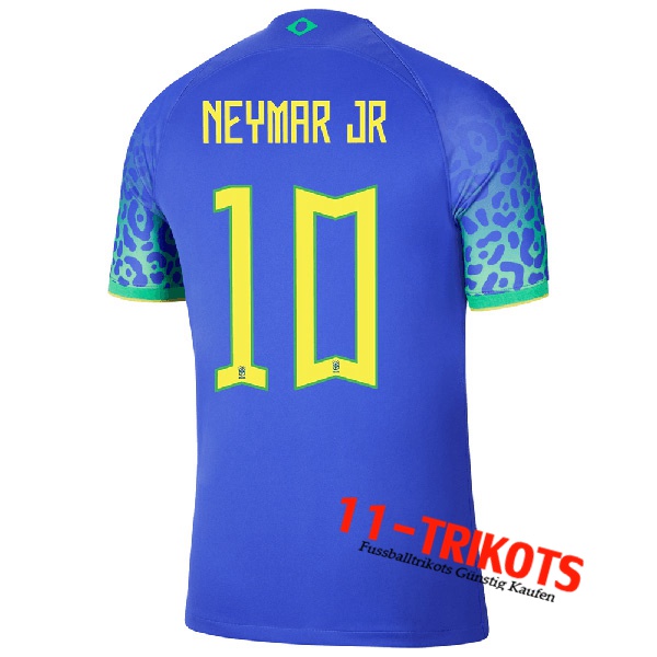 Brasilien (NEYMAR JR #10) 2022/2023 Auswärtstrikot