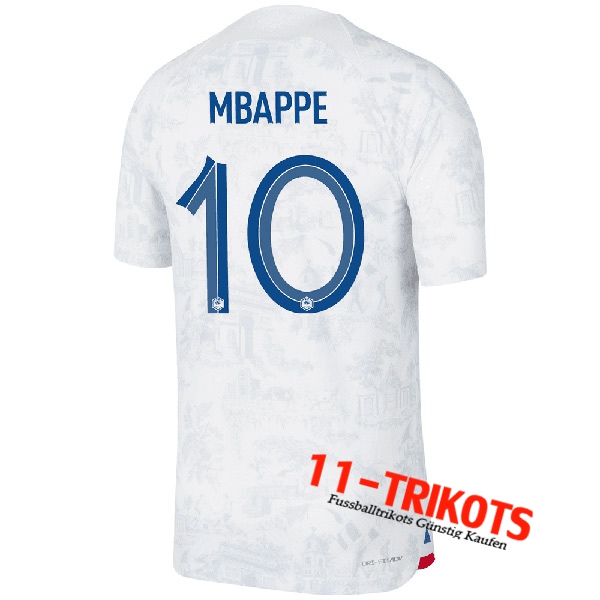 Frankreich (MBAPPE #10) 2022/2023 Auswärtstrikot