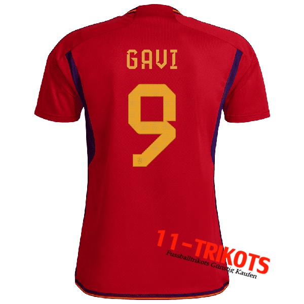 Spanien (GAVI #9) 2022/2023 Heimtrikot