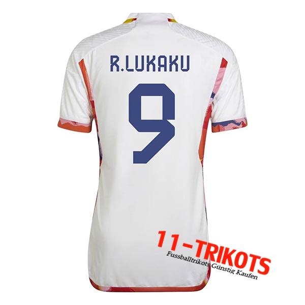 Belgien (R.LUKAKU #9) 2022/2023 Auswärtstrikot